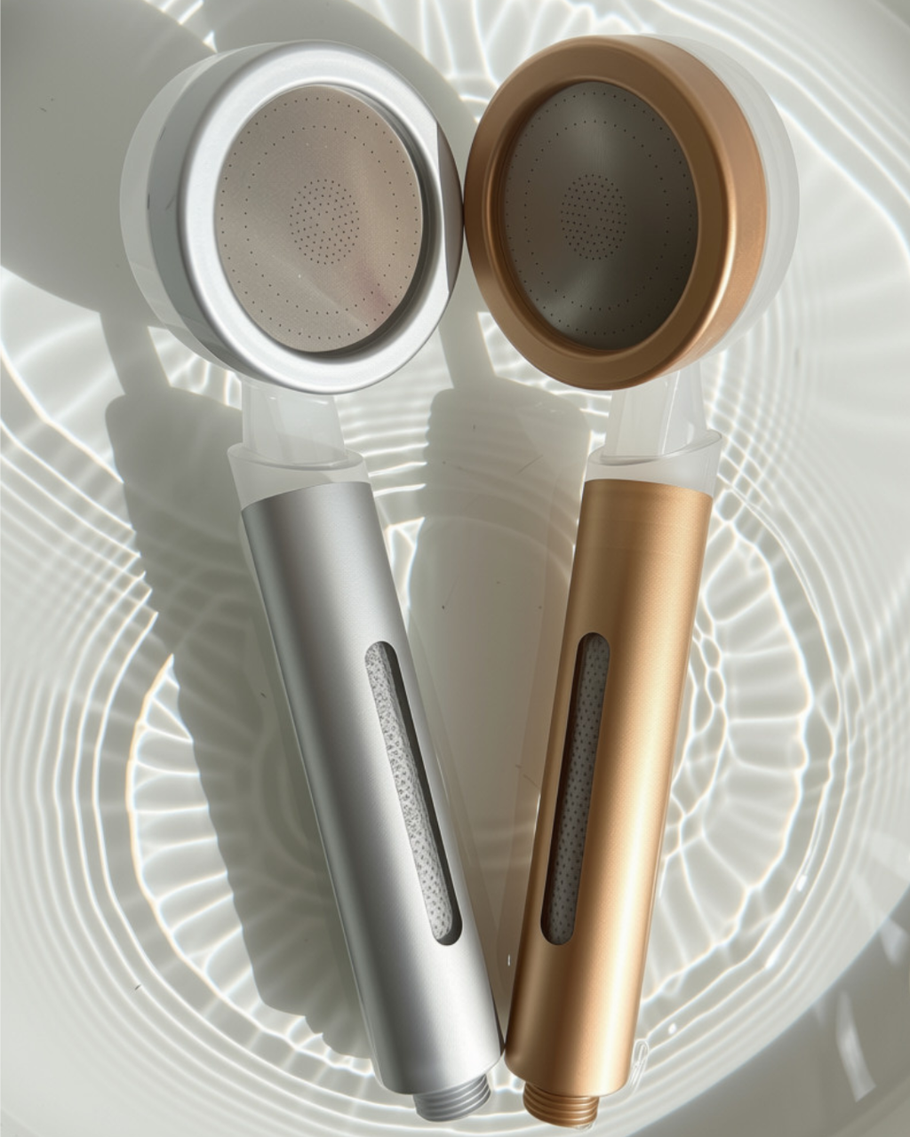 Le Pommeau Filtrant Haute Performance
Disponible en Argenté ou Doré