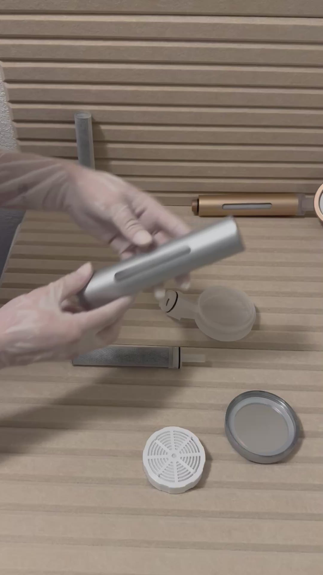 Le Pommeau Filtrant Haute Performance Argenté (filtre inclus)